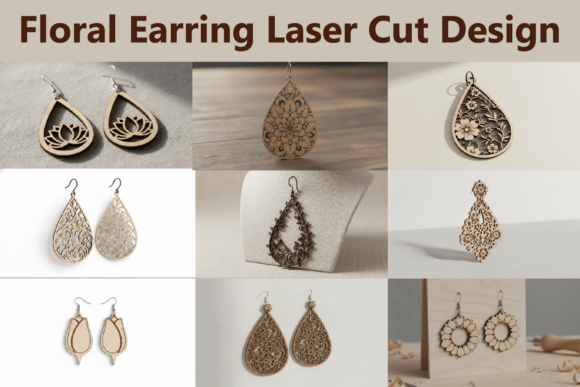 Laser Floral Jewelry Files: Graphics and Illustrations Review