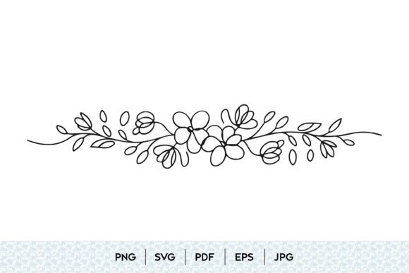 Minimal Floral Border SVG: A Designer’s Take on Graphics and Illustrations