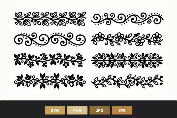 Reviewing Floral Swirl Border Vector Art for Embroidery